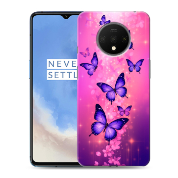 Силиконовый чехол на OnePlus 7T с принтом Бабочки Силиконовый чехол на OnePlus 7T с принтом Бабочки