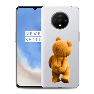 Силиконовый чехол на OnePlus 7T с принтом Медведь Силиконовый чехол на OnePlus 7T с принтом Медведь