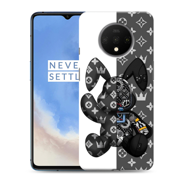 Силиконовый чехол на OnePlus 7T с принтом Луи робот Силиконовый чехол на OnePlus 7T с принтом Луи робот