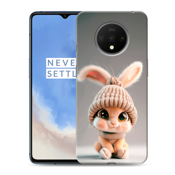 Силиконовый чехол на OnePlus 7T с принтом Кролик Силиконовый чехол на OnePlus 7T с принтом Кролик