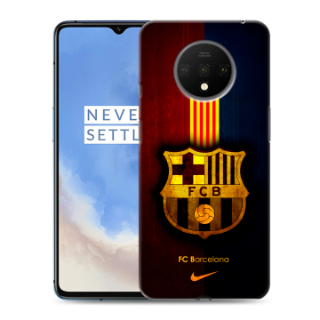 Силиконовый чехол на OnePlus 7T с принтом Барселона Barcelona