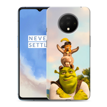 Силиконовый чехол на OnePlus 7T с принтом Шрек Shrek