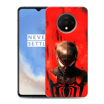 Силиконовый чехол на OnePlus 7T с принтом человек паук spiderman Силиконовый чехол на OnePlus 7T с принтом человек паук spiderman