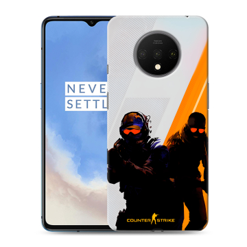 Силиконовый чехол на OnePlus 7T с принтом Контер страйк Counter strike