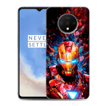 Силиконовый чехол на OnePlus 7T с принтом Железный человек Ironman Силиконовый чехол на OnePlus 7T с принтом Железный человек Ironman