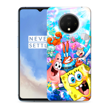 Силиконовый чехол на OnePlus 7T с принтом спанчбоб спанч боб Силиконовый чехол на OnePlus 7T с принтом спанчбоб спанч боб
