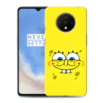 Силиконовый чехол на OnePlus 7T с принтом спанчбоб спанч боб