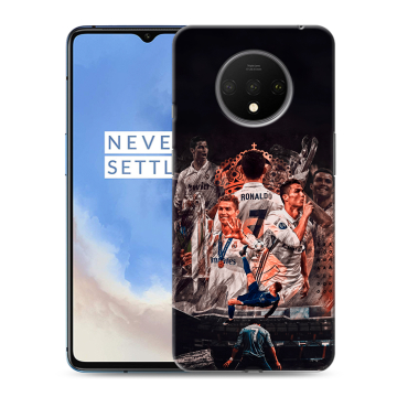 Силиконовый чехол на OnePlus 7T с принтом Реал Роналдо Real Ronaldo