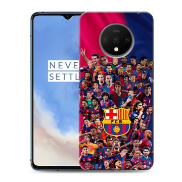 Силиконовый чехол на OnePlus 7T с принтом Барселона Barcelona