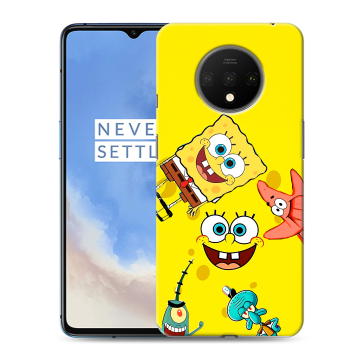 Силиконовый чехол на OnePlus 7T с принтом Спанч боб Спанчбоб