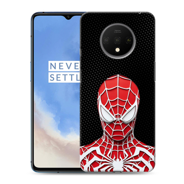 Силиконовый чехол на OnePlus 7T с принтом человек паук spiderman