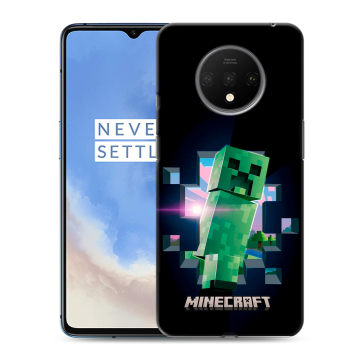 Силиконовый чехол на OnePlus 7T с принтом Майнкрафт Minecraft Силиконовый чехол на OnePlus 7T с принтом Майнкрафт Minecraft