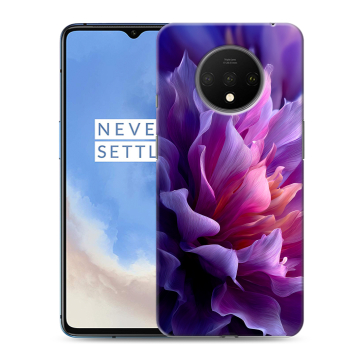 Силиконовый чехол на OnePlus 7T с принтом женский цветы Силиконовый чехол на OnePlus 7T с принтом женский цветы