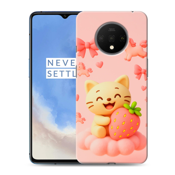Силиконовый чехол на OnePlus 7T с принтом для девочек