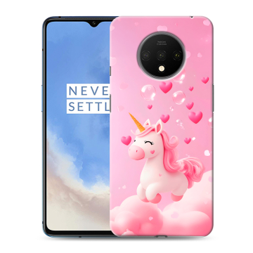Силиконовый чехол на OnePlus 7T с принтом Единорог Силиконовый чехол на OnePlus 7T с принтом Единорог