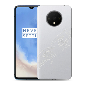 Силиконовый чехол на OnePlus 7T с принтом Сотворение мира