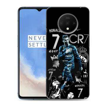Силиконовый чехол на OnePlus 7T с принтом Реал Роналдо Силиконовый чехол на OnePlus 7T с принтом Реал Роналдо