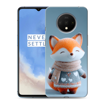 Силиконовый чехол на OnePlus 7T с принтом Лиса Силиконовый чехол на OnePlus 7T с принтом Лиса