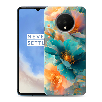 Силиконовый чехол на OnePlus 7T с принтом Цветы Силиконовый чехол на OnePlus 7T с принтом Цветы