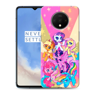 Силиконовый чехол на OnePlus 7T с принтом My little pony Дружба чудо Силиконовый чехол на OnePlus 7T с принтом My little pony Дружба чудо