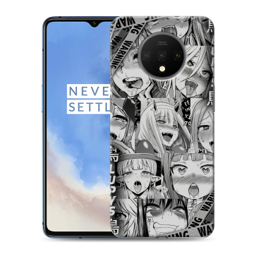 Силиконовый чехол на OnePlus 7T с принтом Ahegao Ахегао Аниме