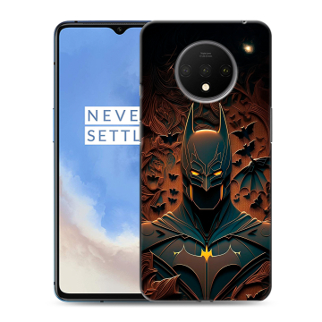 Силиконовый чехол на OnePlus 7T с принтом Batman Бэтмен