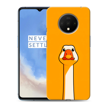 Силиконовый чехол на OnePlus 7T с принтом Смешная утка