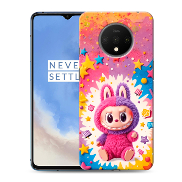 Силиконовый чехол на OnePlus 7T с принтом Labubu Лабубу Силиконовый чехол на OnePlus 7T с принтом Labubu Лабубу