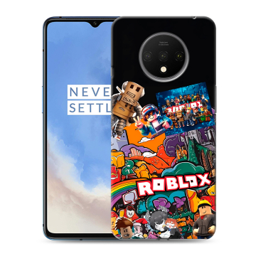 Силиконовый чехол на OnePlus 7T с принтом Roblox Роблокс Силиконовый чехол на OnePlus 7T с принтом Roblox Роблокс