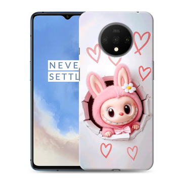 Силиконовый чехол на OnePlus 7T с принтом Labubu Лабубу
