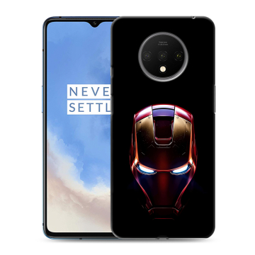 Силиконовый чехол на OnePlus 7T с принтом IronMan Железный человек Силиконовый чехол на OnePlus 7T с принтом IronMan Железный человек