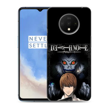Силиконовый чехол на OnePlus 7T с принтом Death note Тетрадь смерти