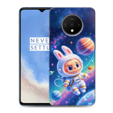Силиконовый чехол на OnePlus 7T с принтом Labubu Лабубу