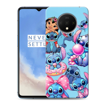 Силиконовый чехол на OnePlus 7T с принтом Лило и Стич