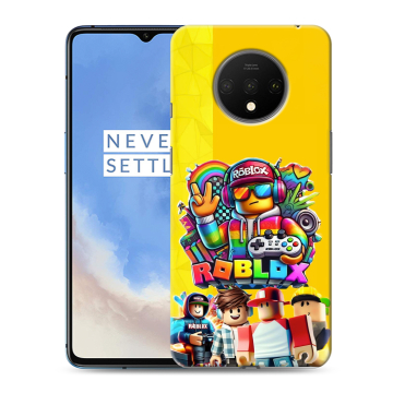 Силиконовый чехол на OnePlus 7T с принтом Roblox Роблокс Силиконовый чехол на OnePlus 7T с принтом Roblox Роблокс