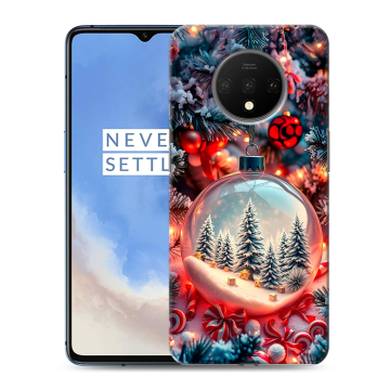 Силиконовый чехол на OnePlus 7T с принтом Новый год