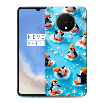 Силиконовый чехол на OnePlus 7T с принтом Новый год