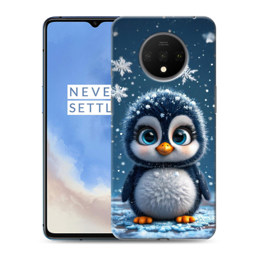 Силиконовый чехол на OnePlus 7T с принтом Новый год