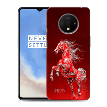 Силиконовый чехол на OnePlus 7T с принтом Новый год