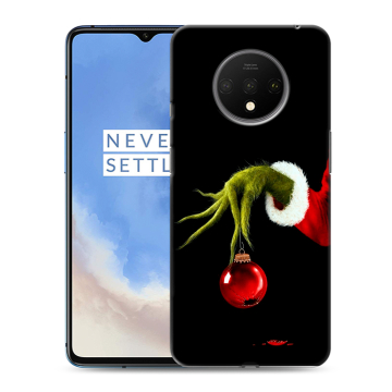 Силиконовый чехол на OnePlus 7T с принтом Новый год Гринч