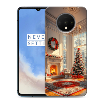 Силиконовый чехол на OnePlus 7T с принтом Новый год