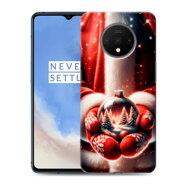 Силиконовый чехол на OnePlus 7T с принтом Новый год