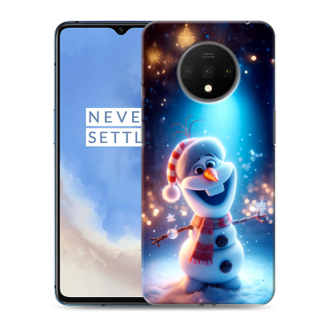 Силиконовый чехол на OnePlus 7T с принтом Новый год