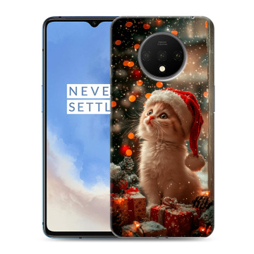 Силиконовый чехол на OnePlus 7T с принтом Новый год