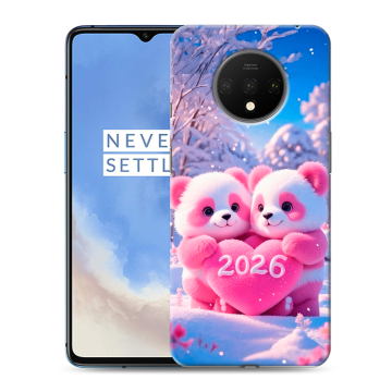 Силиконовый чехол на OnePlus 7T с принтом Новый год