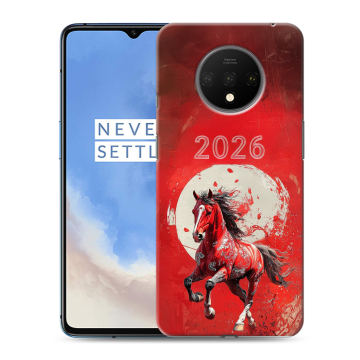 Силиконовый чехол на OnePlus 7T с принтом Новый год