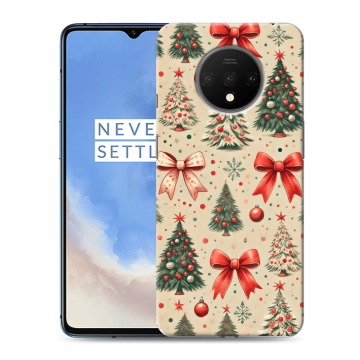 Силиконовый чехол на OnePlus 7T с принтом Новый год
