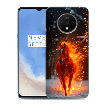 Силиконовый чехол на OnePlus 7T с принтом Новый год