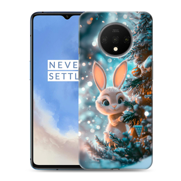 Силиконовый чехол на OnePlus 7T с принтом Новый год
