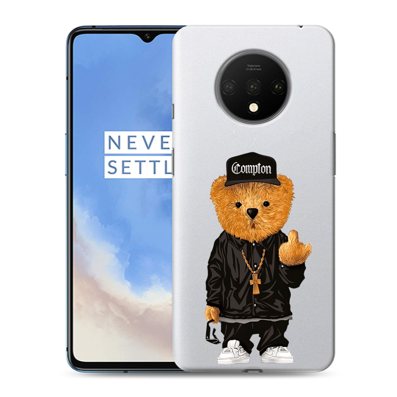 Силиконовый чехол на OnePlus 7T с принтом Мишка Силиконовый чехол на OnePlus 7T с принтом Мишка